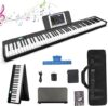 FVEREY Folding 88 Key Semi Weighted Keyboard