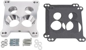 Edelbrock Four-Hole Square-Bore Carburetor Adapter 2696