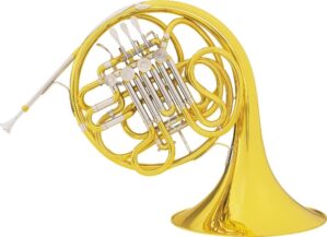 Conn French Horn-Double, Yellow Brass 6D