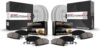 POWERSTOP Front And Rear CRK5871 Brake Kit