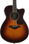 YAMAHA FSX830C Solid Top Cutaway Acoustic-Electric Guitar