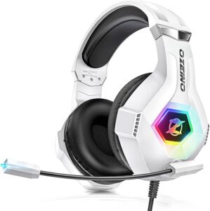 Ozeino Gaming Headset For PC, PS4, PS5, Xbox Headset By [Author's Name]