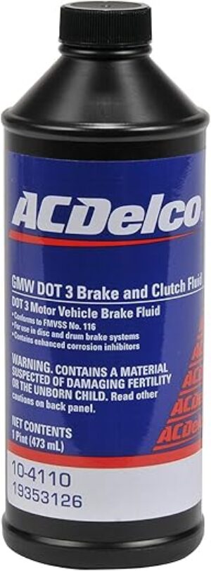 ACDelco GM Original 10-4110 DOT 3 Brake Fluid