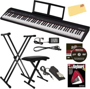 Roland GO:PIANO 88-Key Digital Piano Bundle