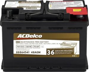 ACDelco Gold 48AGM 36 Month Warranty Battery