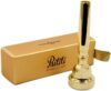 Paititi Gold Plated Bb 3C Trumpet Mouthpiece