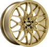 BBS Gold Satin Wheel With Painted Finish