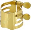 Danchet Gold Tenor Saxophone Ligature Double Screws