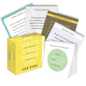 Good Vibes, Good Life Calendar 2025 by Vex King