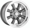 Konig Graphite Wheel With Machined Lip (15×7″/4×114.3mm)