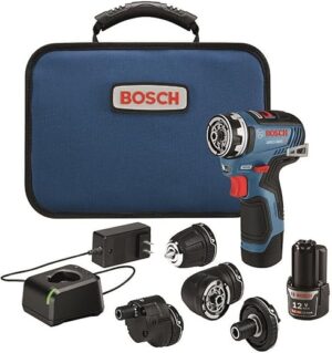 Bosch GSR12V-300FCB22 12V Max EC Flexiclick Drill/Driver System