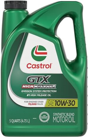 Castrol GTX High Mileage 10W-30 Motor Oil