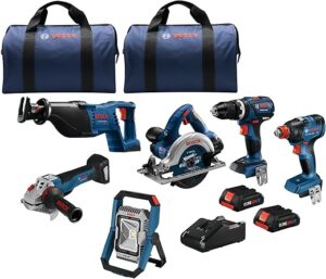 Bosch GXL18V-601B25 18V 6-Tool Combo Kit