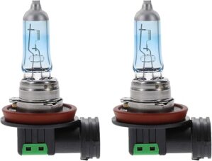 Philips automotive lighting H11 CrystalVision Platinum Headlight Bulb, 2-Pack