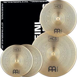 Meinl Cymbals HCS Quiet Practice Cymbal Set (P-HCS141620)