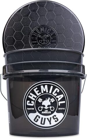 Chemical Guys Heavy Duty Black Detailing Bucket (4.5 Gal)