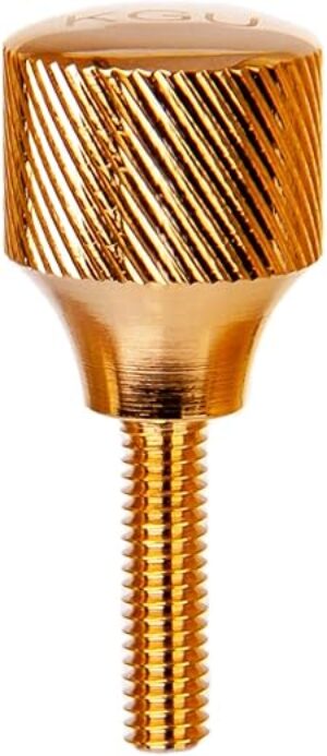 KGUBrass Heavy Saxophone Neck Screws, Gold Plated