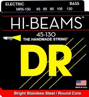 DR Strings Hi-Beam Medium 5 Bass Strings (MR5-130)