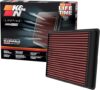 K&N High-Flow Lifetime Engine Air Filter: 33-5129