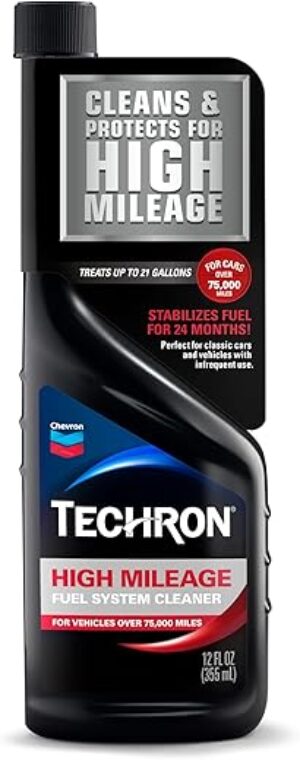 Chevron High Mileage Fuel System Cleaner, 12 oz