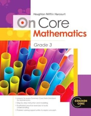 Houghton Mifflin Harcourt On Core Mathematics