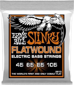 Ernie Ball Hybrid Slinky Flatwound Bass Strings P02813