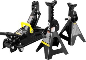 Torin Hydraulic Floor Jack Combo, 2 Ton