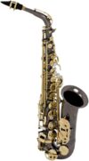 SELMER Intermediate Alto Saxophone – Black Nickel Finish