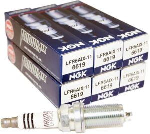 NGK Iridium Spark Plugs LFR6AIX-11 – 6 PCS