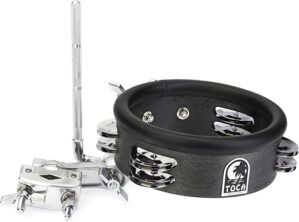Toca Jingle-Hit Tambourine With Mount