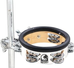 Toca Jingle-Hit Tambourine With Mount 6