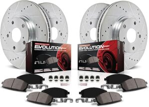 Power Stop K5828 Front & Rear Brake Kit For Lexus & Toyota