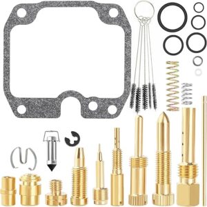 QAZAKY KLF250A Carburetor Rebuild Kit For Kawasaki Bayou 250