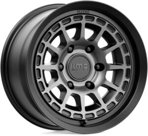 KMC Wheels Km719 16x8 6x5.5 S-Blk Gtcc 00mm