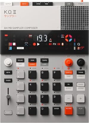 teenage engineering K.O. II Sampler Drum Machine Sequencer