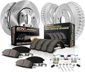 Power Stop KOE15073DK Front & Rear Brake Kit