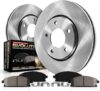POWERSTOP KOE2316 Front Replacement Brake Kit
