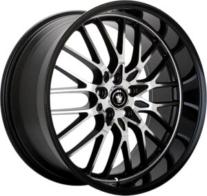 KÖNIG Lace Black Wheel Machined Face 16x7"/5x100mm