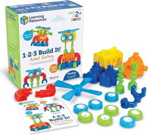 Learning Resources Learning Resources 1-2-3 Build It! Robot Factory