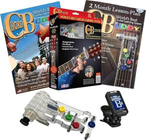 ChordBuddy Left Handed Guitar Learning System With Tuner