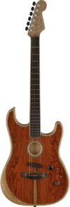 Fender Limited-edition Acoustasonic Stratocaster Guitar – Cocobolo