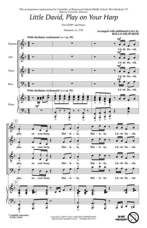 Little David, Play On Your Harp SATB