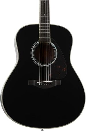 YAMAHA LL6 Acoustic-Electric Guitar – Black