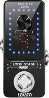 LEKATO Looper Guitar Pedal Tuner With 9 Loops