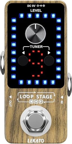 LEKATO Looper Guitar Pedal With Tuner