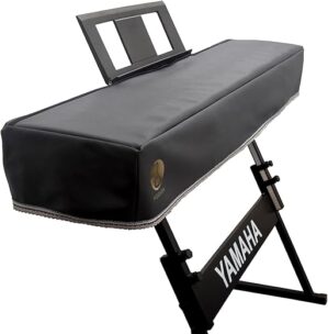 mooson Luxury Soft Black Digital Piano Cover