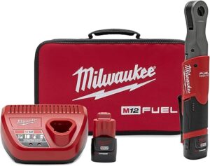 TESTEL M12 Fuel Ratchet 3/8" 2Bat