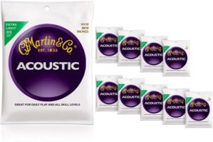 MARTIN M170 80/20 Bronze Extra Light Strings