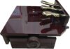 CPS Imports Mahogany Piano Pedal Extender Bench