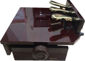 CPS Imports Mahogany Piano Pedal Extender Bench